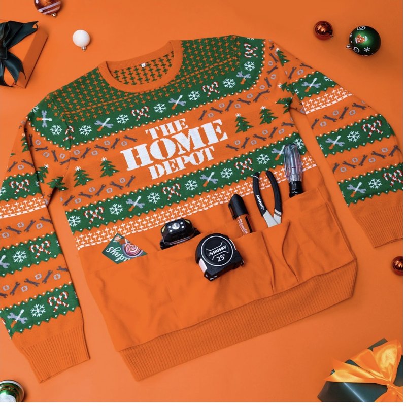 Home Depot Holiday Sweater — drop 2